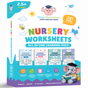 Nursery Worksheets for Kids (Ages 3–4 Years)