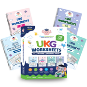 UKG Worksheets for Kids – Set of 4 Books