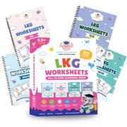 LKG Worksheets for Kids (Ages 4–5 Years)