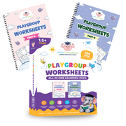 Playgroup Worksheets for Kids (Ages 2–3 Years)