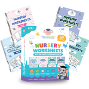 Nursery Worksheets for Kids (Ages 3–4 Years)