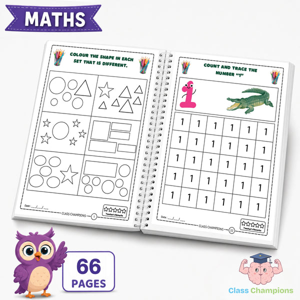 Inside Nursery Maths worksheet
