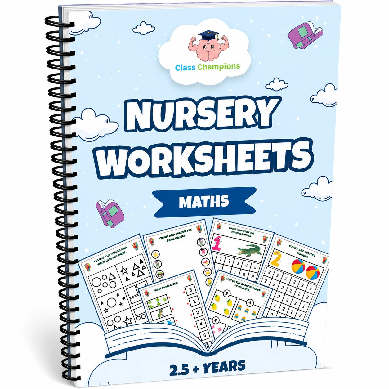 Nursery Maths workbook